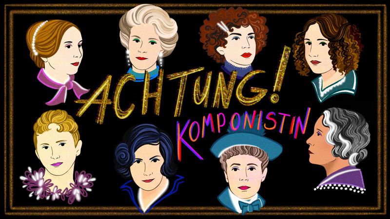 Podcast Achtung! Komponistinnen - gefördert von der Jeanne d'Art Kulturstiftung Osnabrück