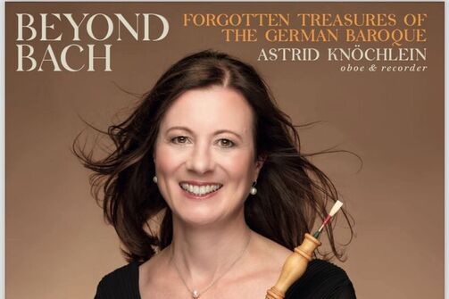 Cover der CD "Beyond Bach" von Astrid Knöchlein.